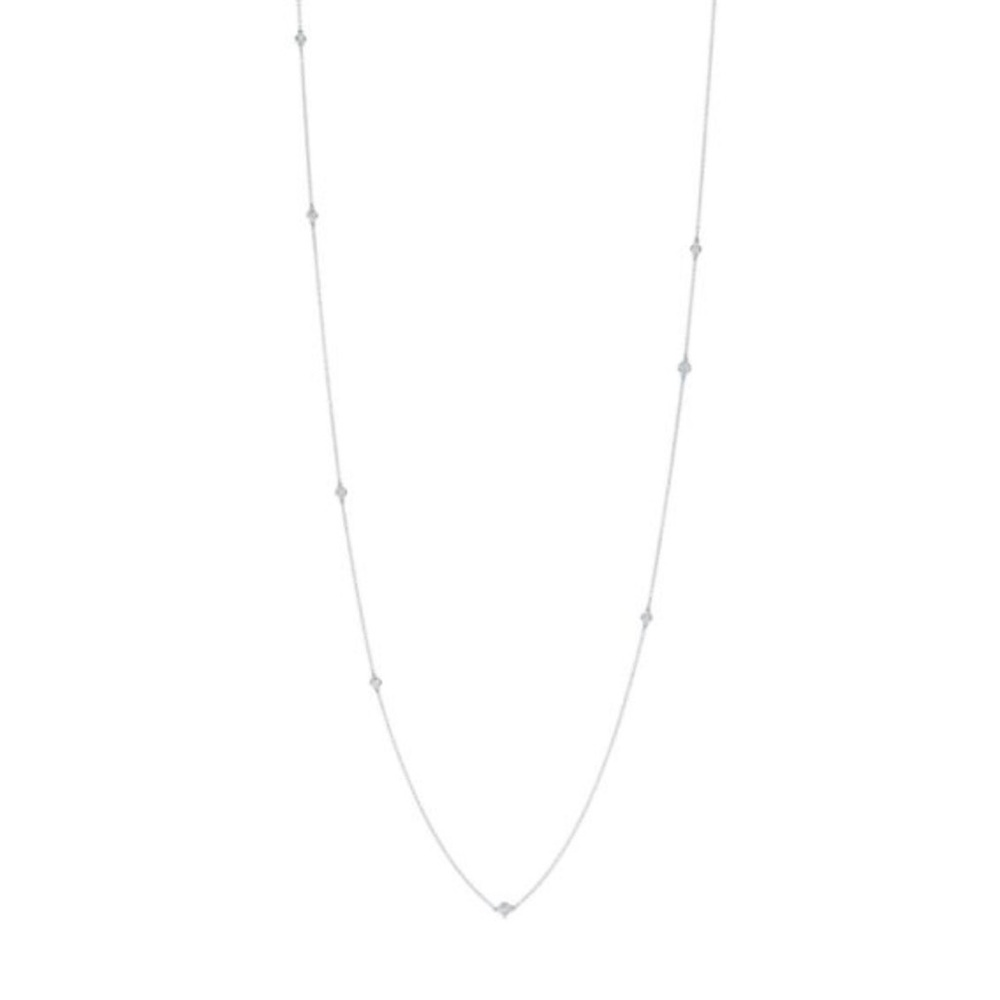 Tiffany & Co. Diamonds by the Yard Sprinkle Necklace 9 diamonds. Elsa Peretti